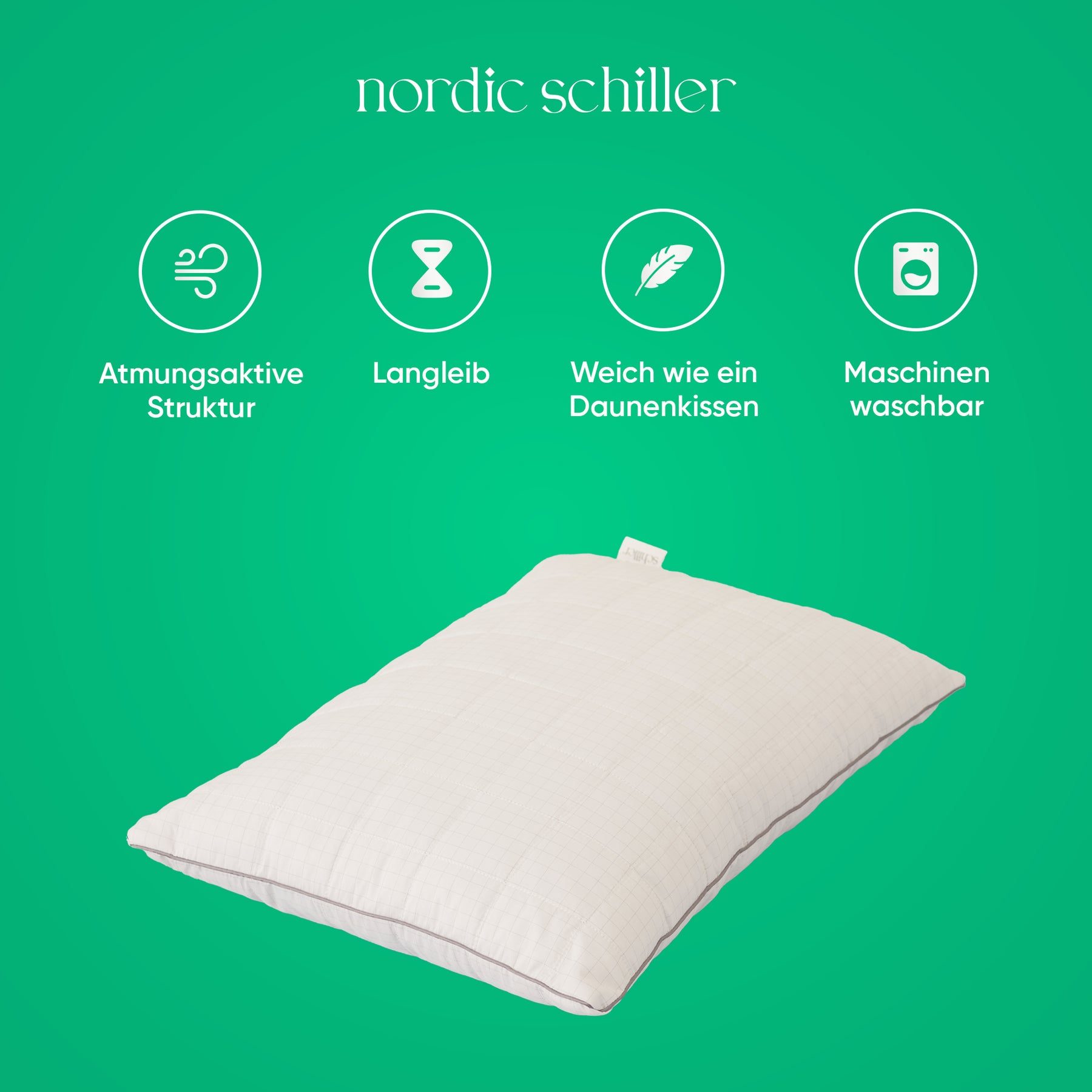 Nordic Schiller Klassisches Antistress-Kissen