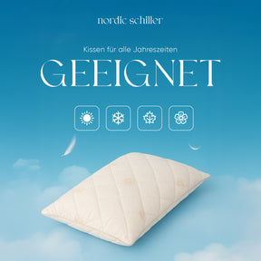 Nordic Schiller Klassisches Baumwollkissen