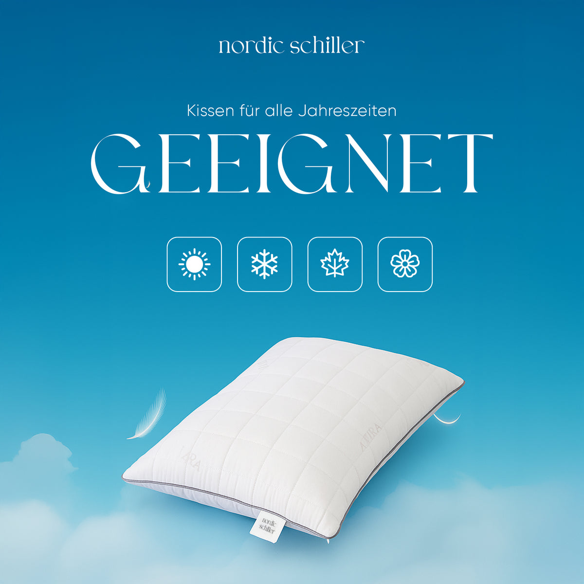Nordic Schiller Klassisches Aloe Vera-Kissen