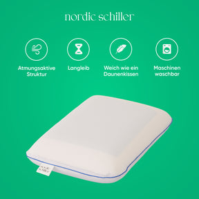 Nordic Schiller Gel Visco Klassisches Kissen