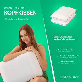Nordic Schiller Gel Visco Klassisches Kissen