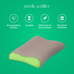 Nordic Schiller Carbon Visco Doppel-Nackenstützkissen