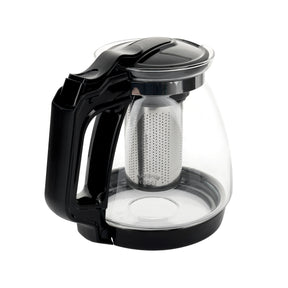 Nordic Schiller Lilac Glas Teekanne mit Deckel und Edelstahl-Sieb – 1700 ml