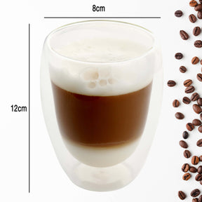 Nordic Schiller Doppelwandige Gläser – 350 ml, 2er Set