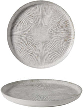 GÜRAL Arnim Bilbao Professional Teller, Bone Porzellan, Ø21 cm, flach, Creme