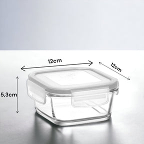 LAV Glasbehalter mit Deckel size image