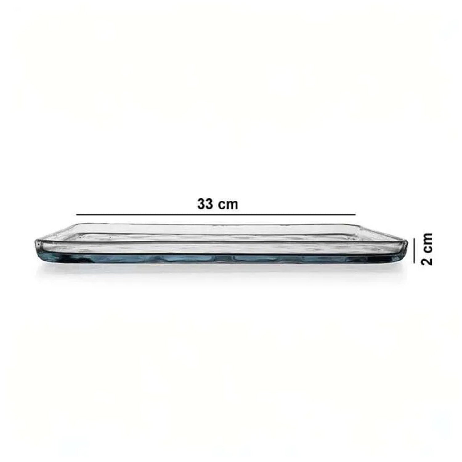 Pasabahce Borcam Rechteckige Glasform 1025 ml 334 × 244 mm