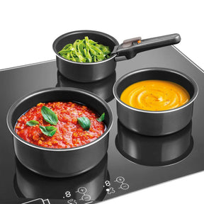 Tescoma Kasserollen-Set mit abnehmbarem Griff VARIO Topf-Set, 4-teilig