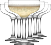 LAV Misket Champagnergläser – 235 ml (8 oz), 6er Set