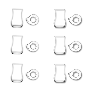lav 12 glass set