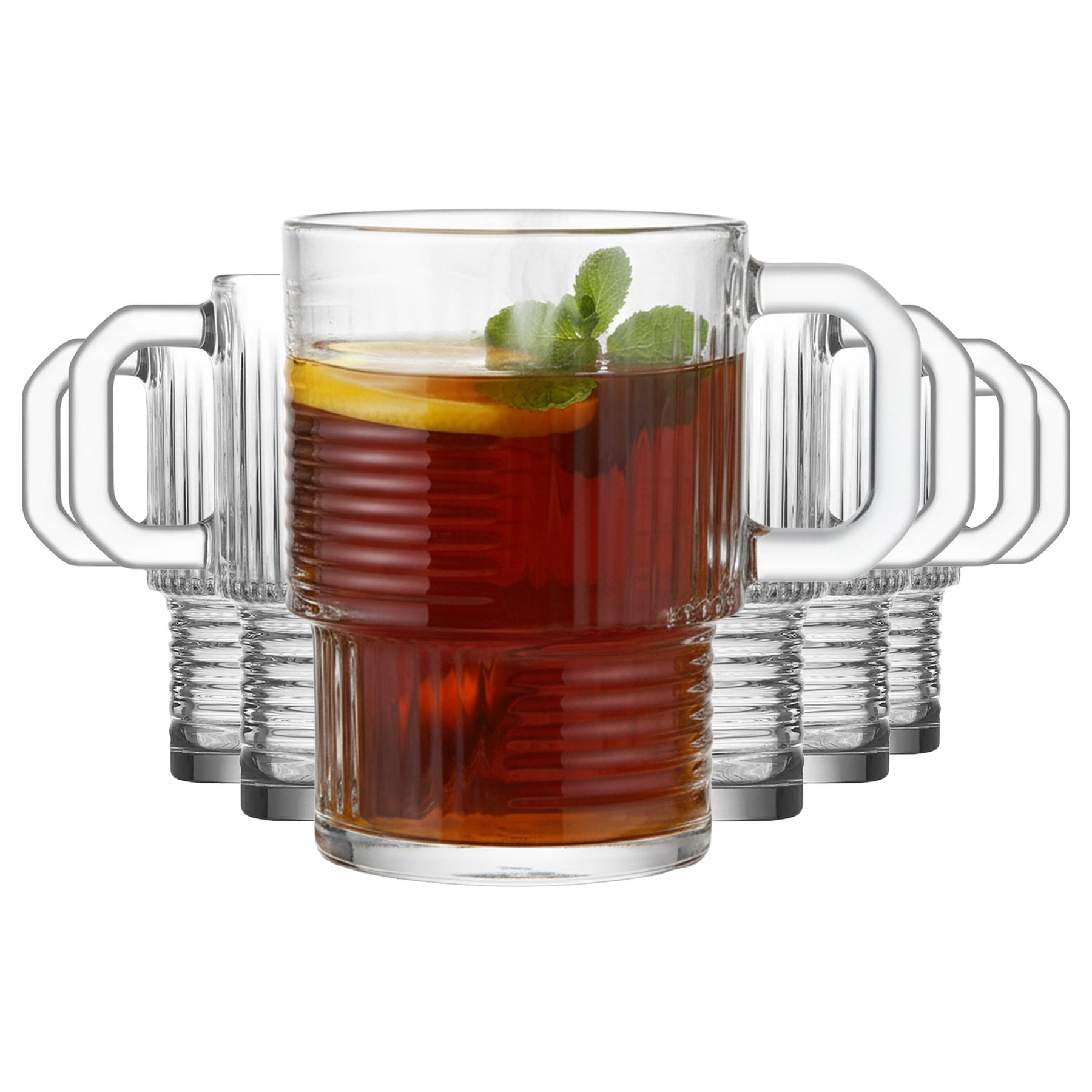 LAV Helen Teegläser mit Henkel 6er Set 270 ml