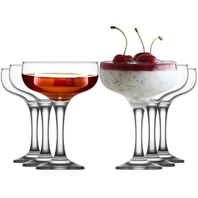 LAV Misket Champagnergläser – 235 ml (8 oz), 6er Set