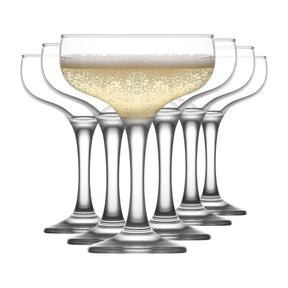 LAV Misket Champagnergläser - 235 ml (8 oz), 6er Set