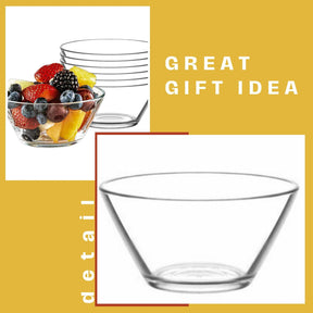 LAV Vega Glasschalen – 345 ml (11 3/4 oz), 6er Set