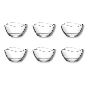 LAV Vira Mini Glasschalen – 65 ml (2 1/4 oz), 6er Set