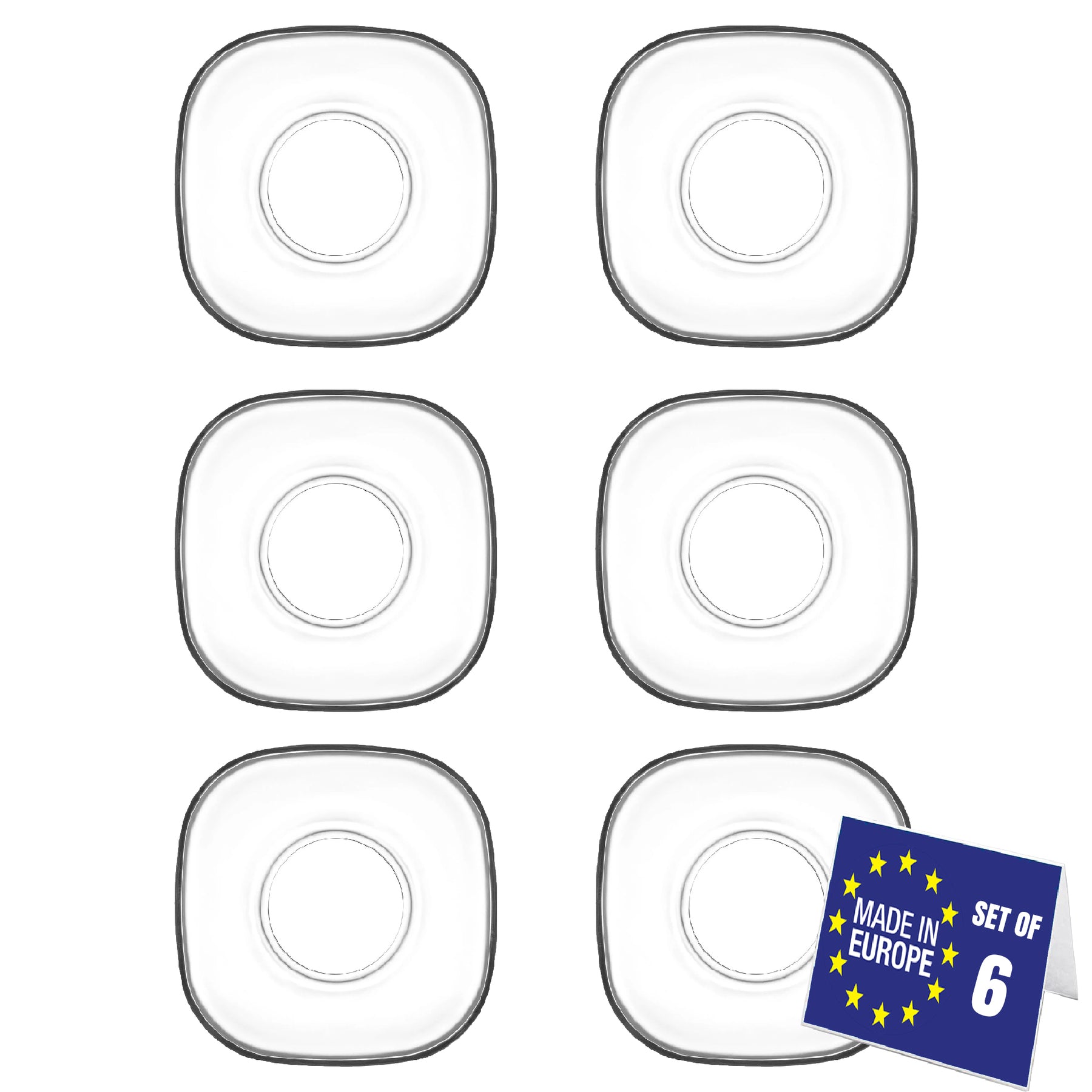 LAV Zen Teeteller 139 mm - 6er Set