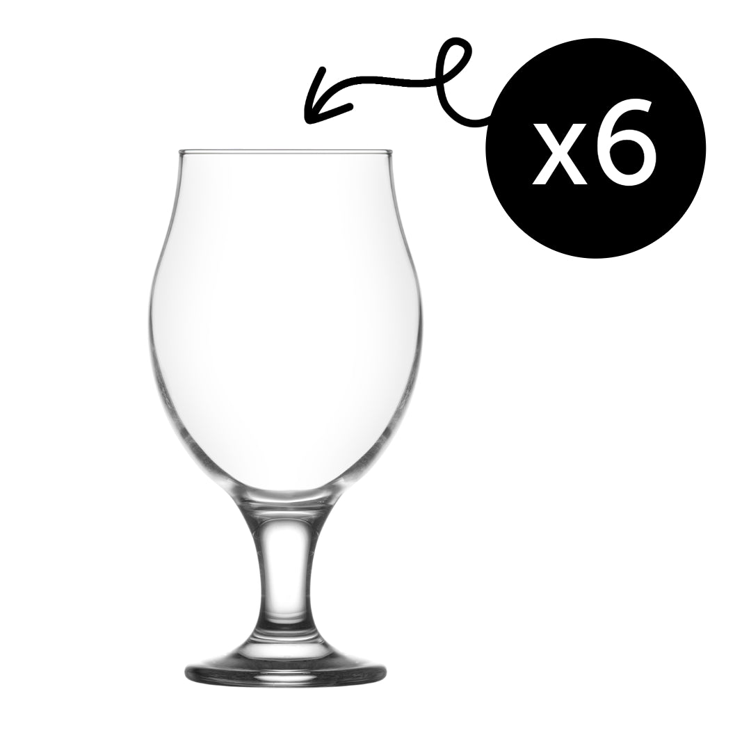 LAV Angelina Biergläser 570 ml - 6er Set