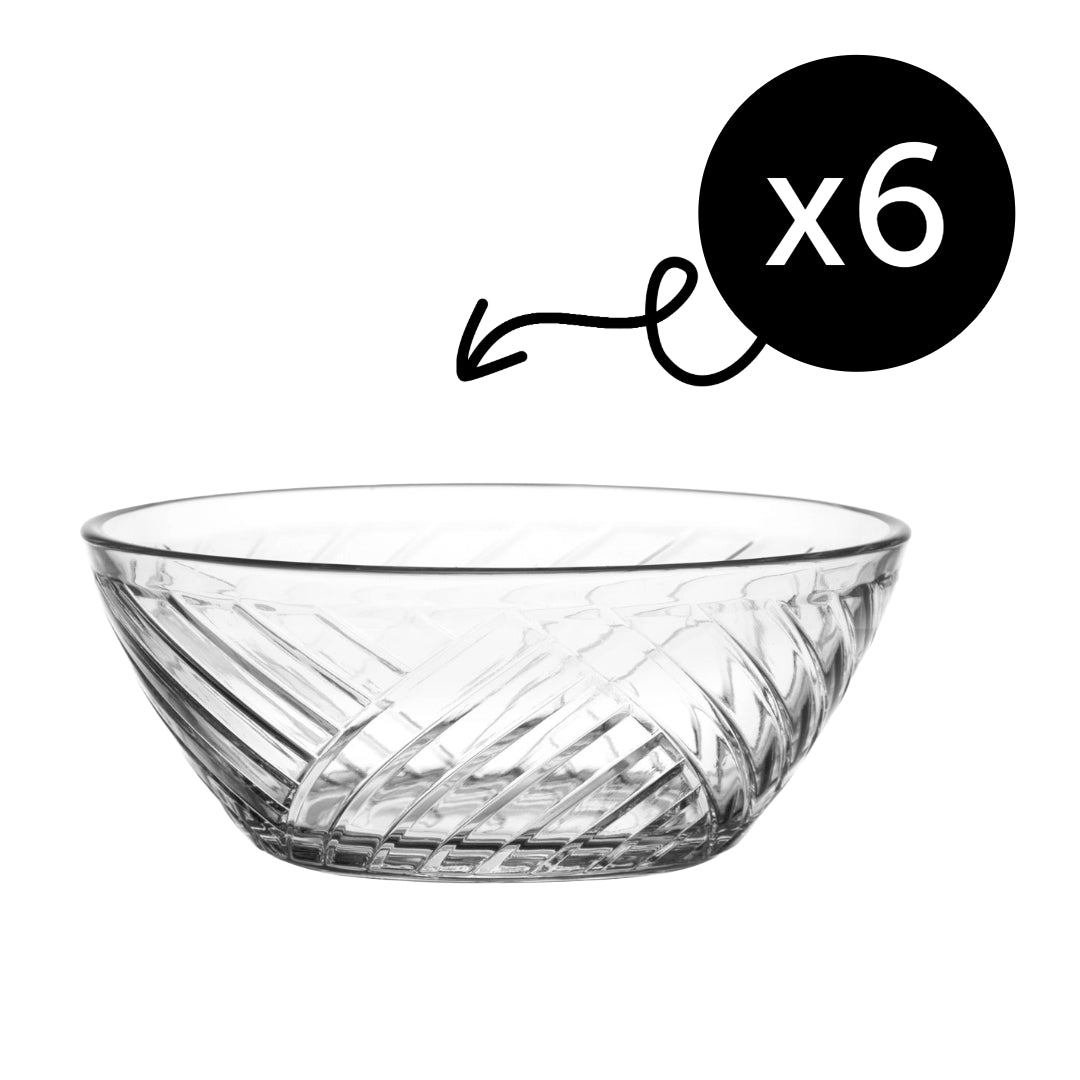 LAV Elis Schüssel – 215 ml (7 1/4 oz), 6er Set