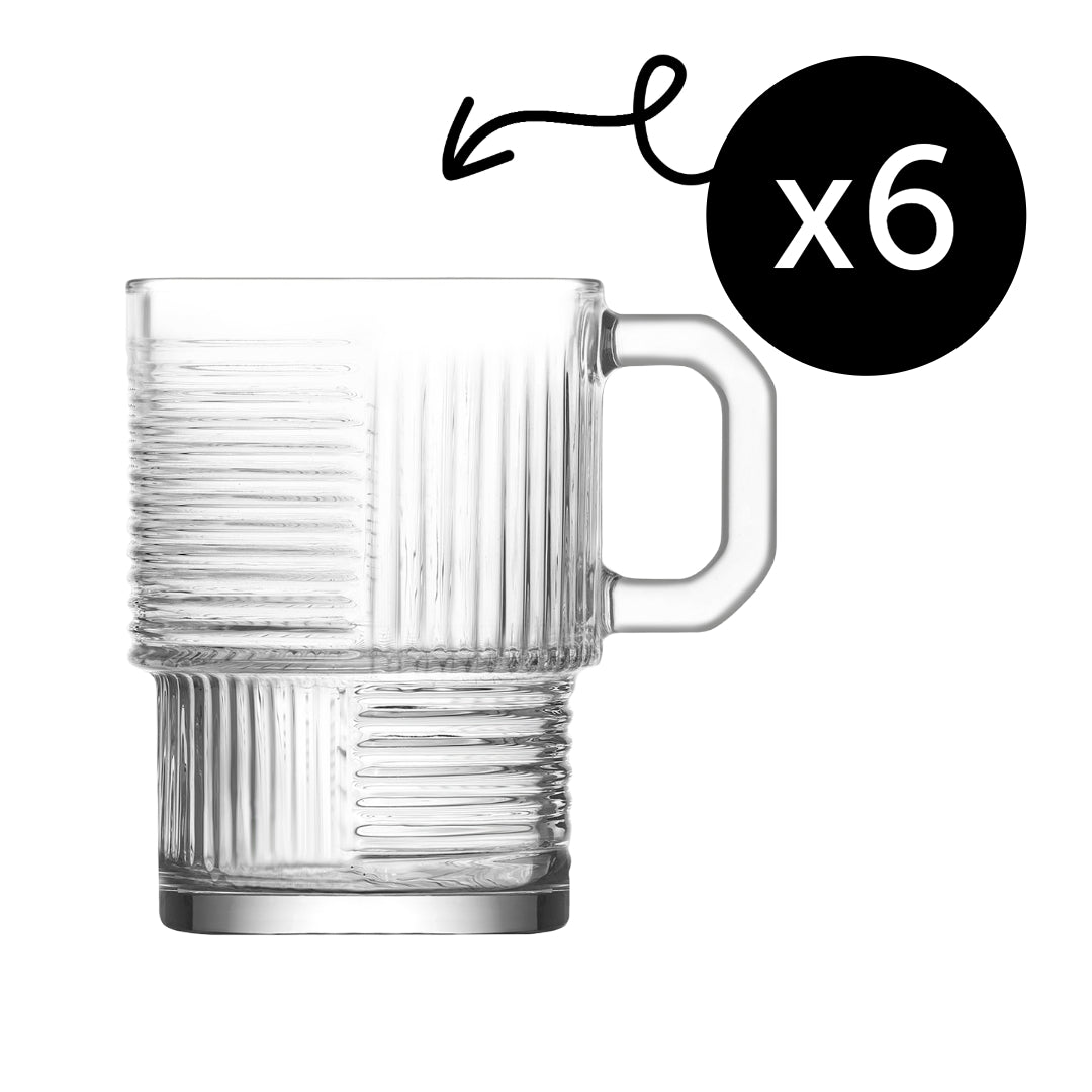 LAV Helen Teegläser mit Henkel 270 ml