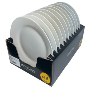 Michelino Serie Amelie runder Menüteller 19cm aus hochwertigem Porzellan