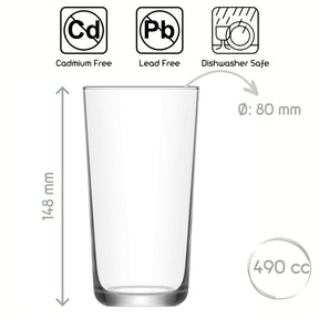 490 cc LAV  glasses size image