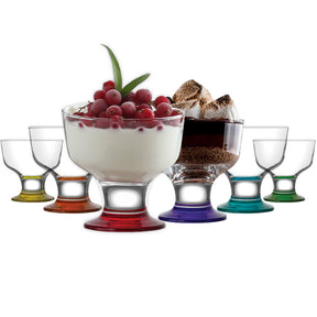 LAV Destina Eis- und Dessertschalen - 285 ml (9 3/4 oz), Moment der Nutzung - Alle Teile
