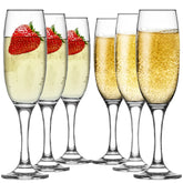 LAV Empire Champagnerflöten – 220 ml (7 1/2 oz), 6er Set