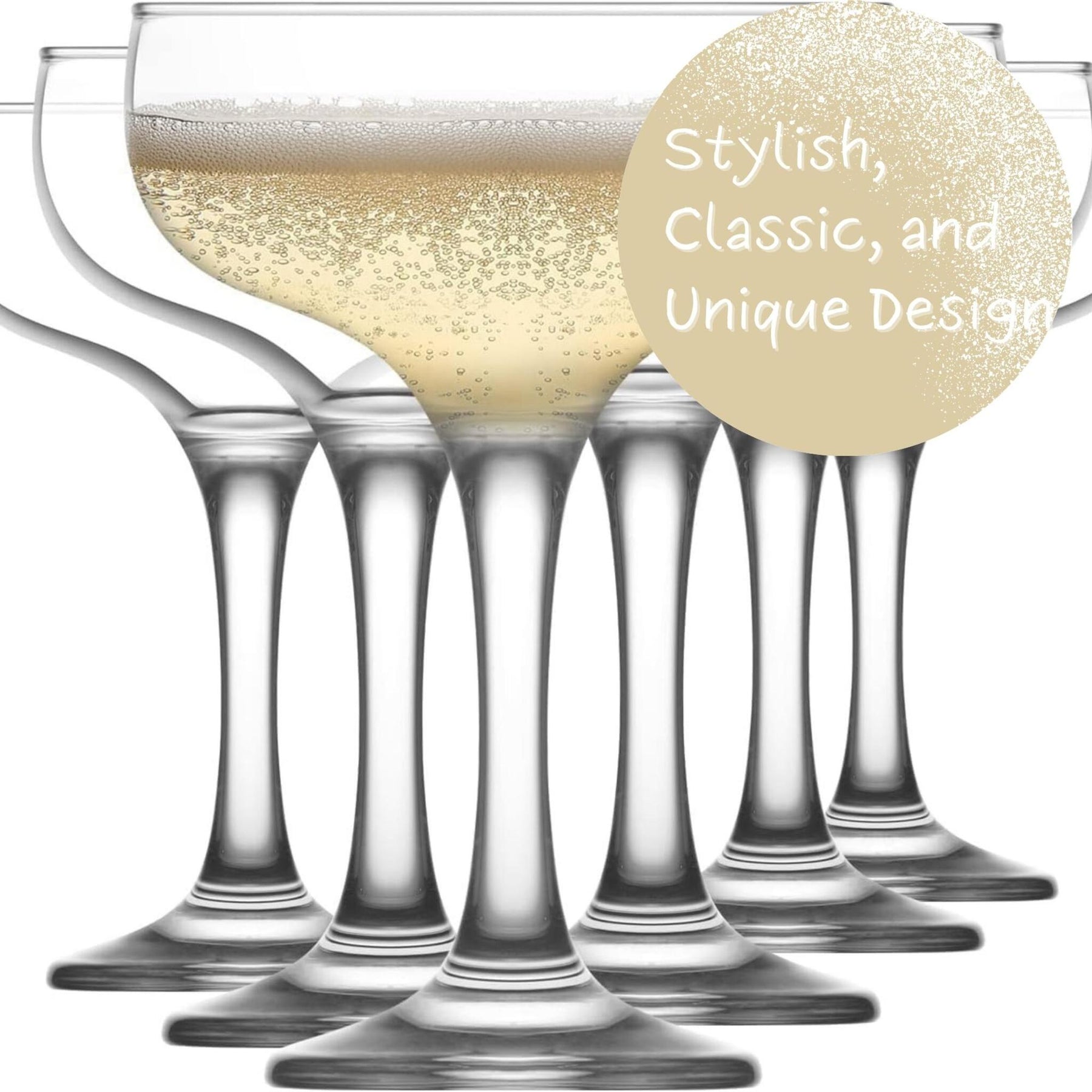 LAV Misket Champagnergläser - 235 ml (8 oz)