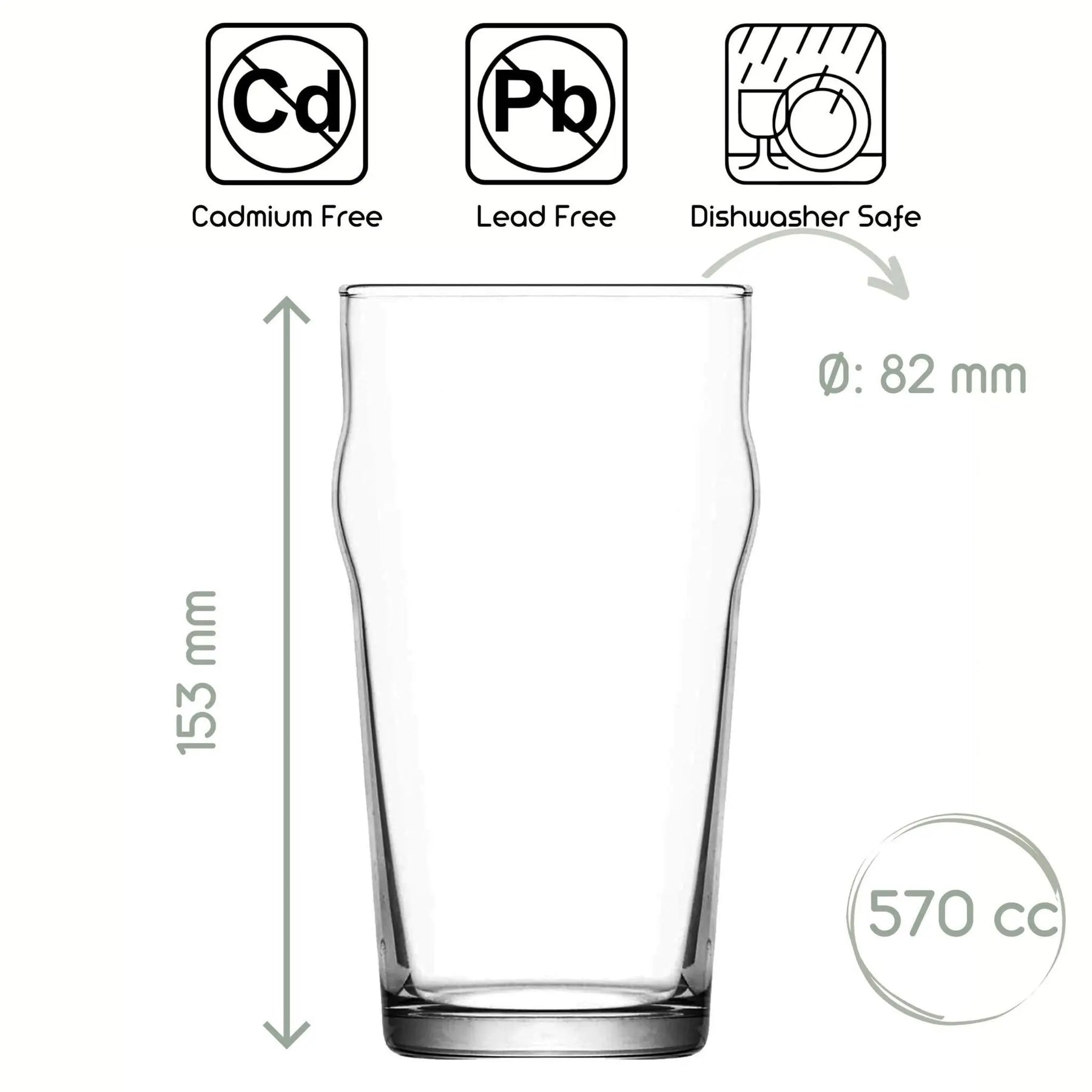 LAV  Trinkgläser 570 cc  size image 