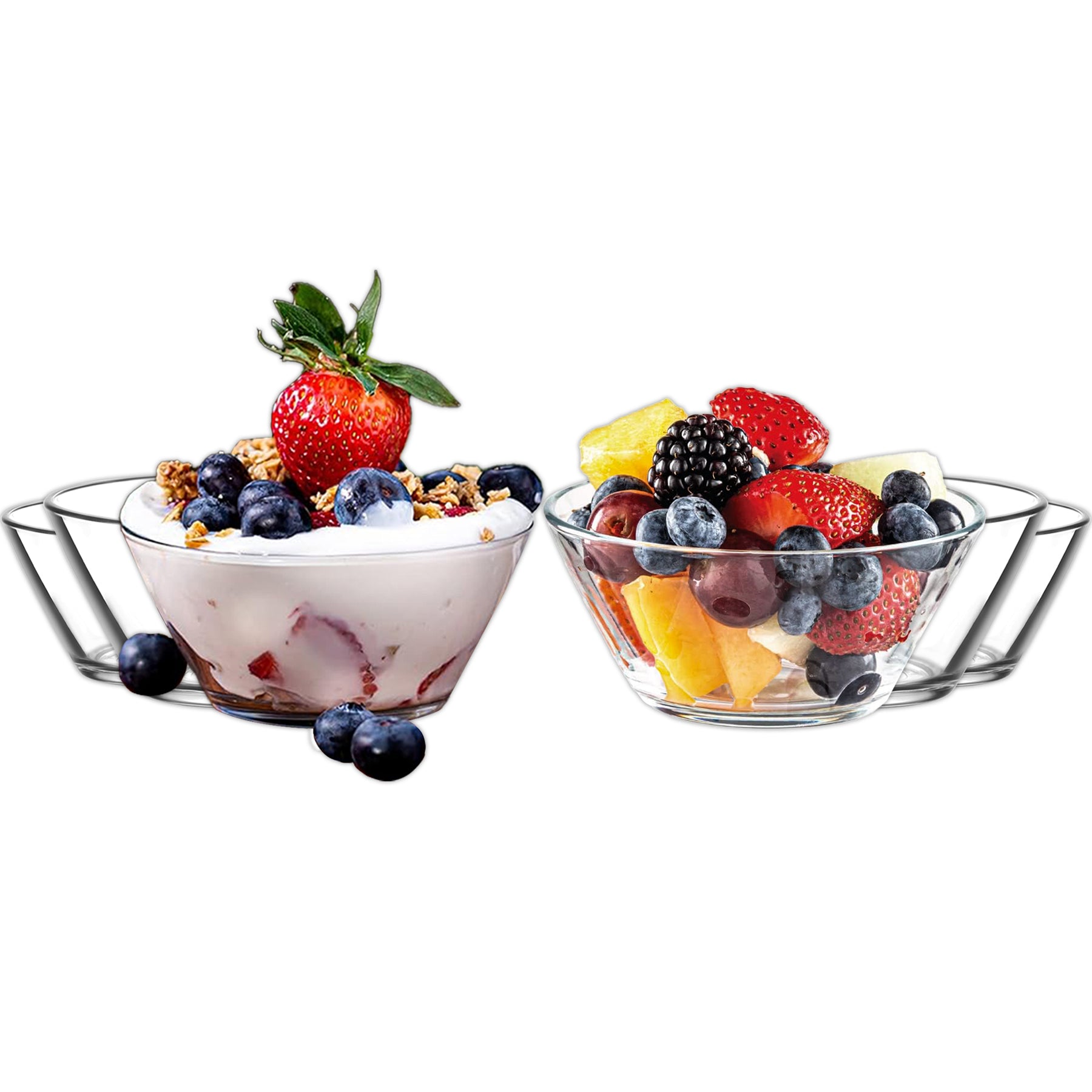 LAV Vega Glasschalen – 345 ml (11 3/4 oz), 6er Set - Nordic Schiller