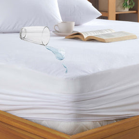 Nordic Schiller Wasserdichte Fitted Matratzenauflage aus Baumwolle