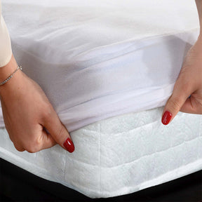 Nordic Schiller Wasserdichte Fitted Matratzenauflage aus Baumwolle