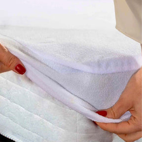 Nordic Schiller Wasserdichte Fitted Matratzenauflage aus Baumwolle