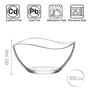 LAV Vira Glasschalen - 310 ml (10 1/2 oz)