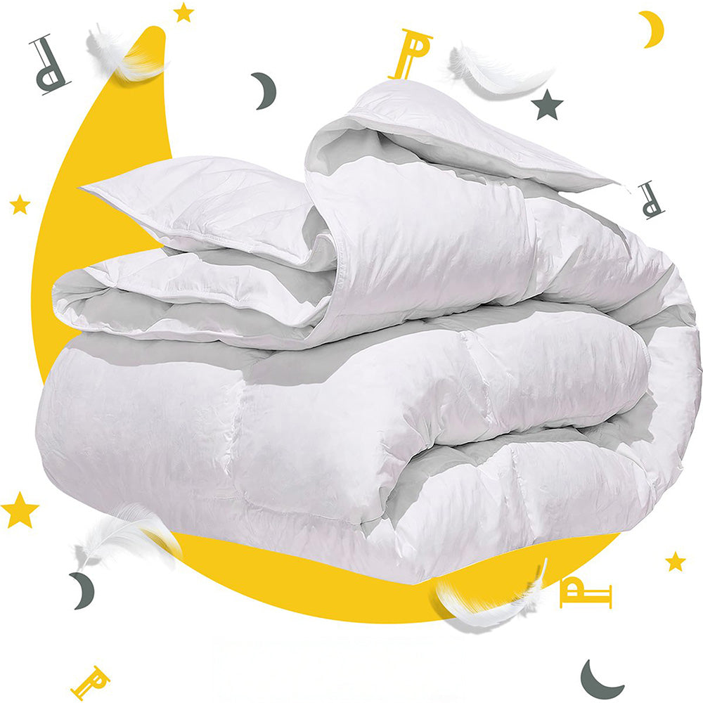 Sleep Comfy Dons Serie - Ganzjahresdecke Einzelbett, Antiallergisch & Waschbar