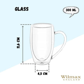Wilmax Thermobecher mit Doppelwand