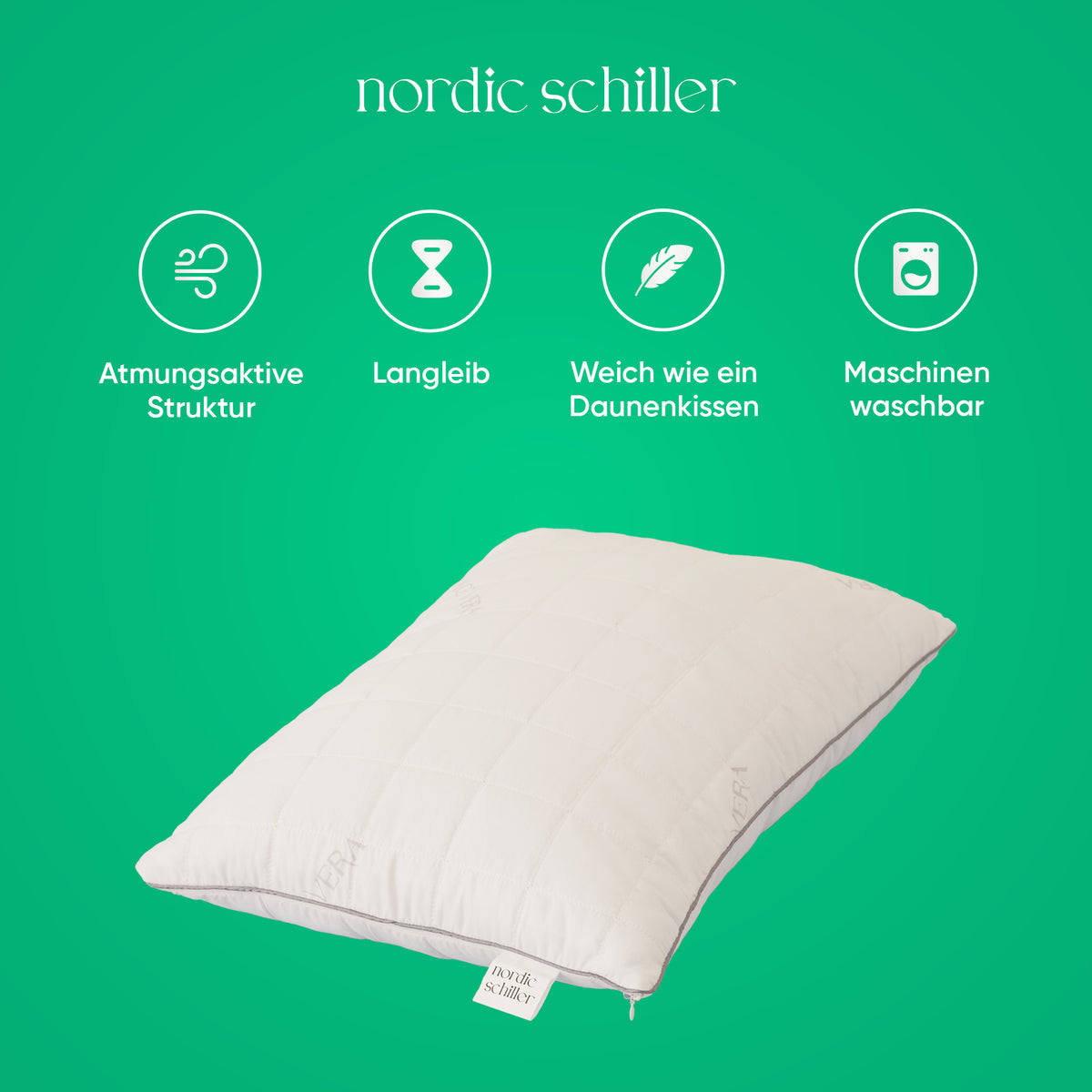 Nordic Schiller Aloe Vera-Kissen