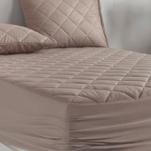 Nordic Schiller Gesteppt Wasserdichte Matratzenschoner - Beige