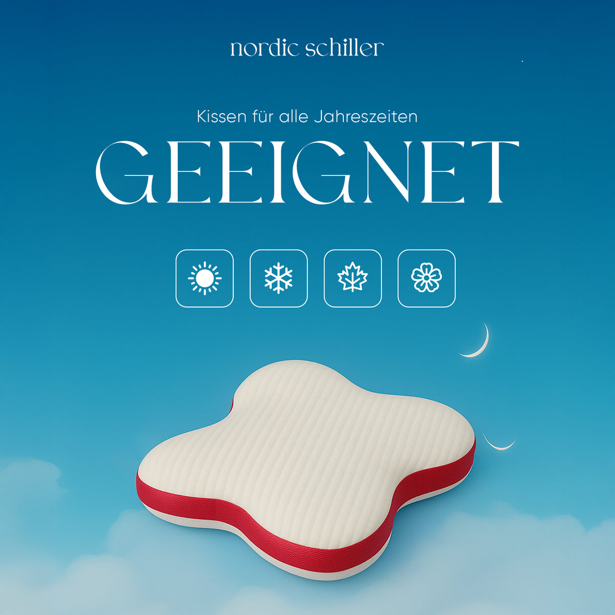 Nordic Schiller Schmetterlingskissen
