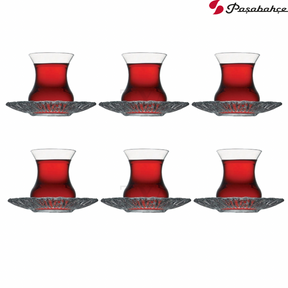 Pasabahce Aurora Teegläser Set 12tlg, 155cc