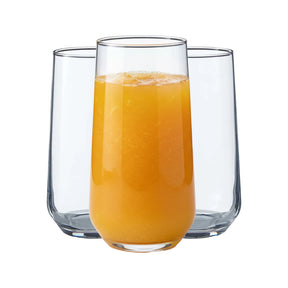 Pasabahce Allegra Longdrinkgläser - 3er Set, 470 ml