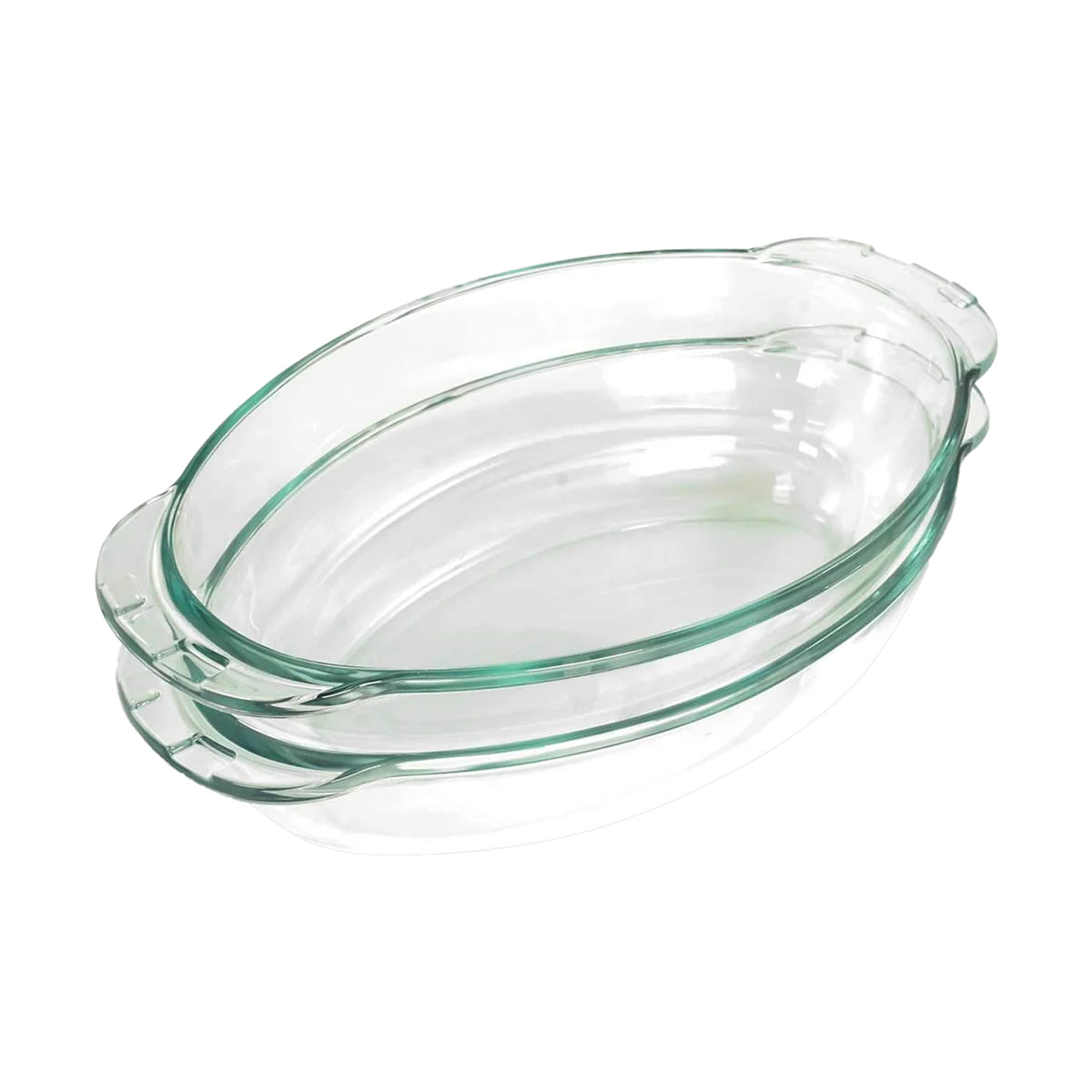 Pasabahce Auflaufform oval 2250 ml mit Glasdeckel