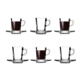 Pasabahce Carre Tassen-Set - 75 ml