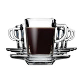 Pasabahce Carre Tassen-Set 75 ml