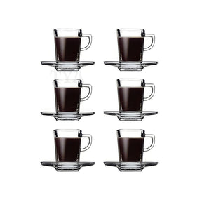 Pasabahce Carre Tassen-Set - 75 ml