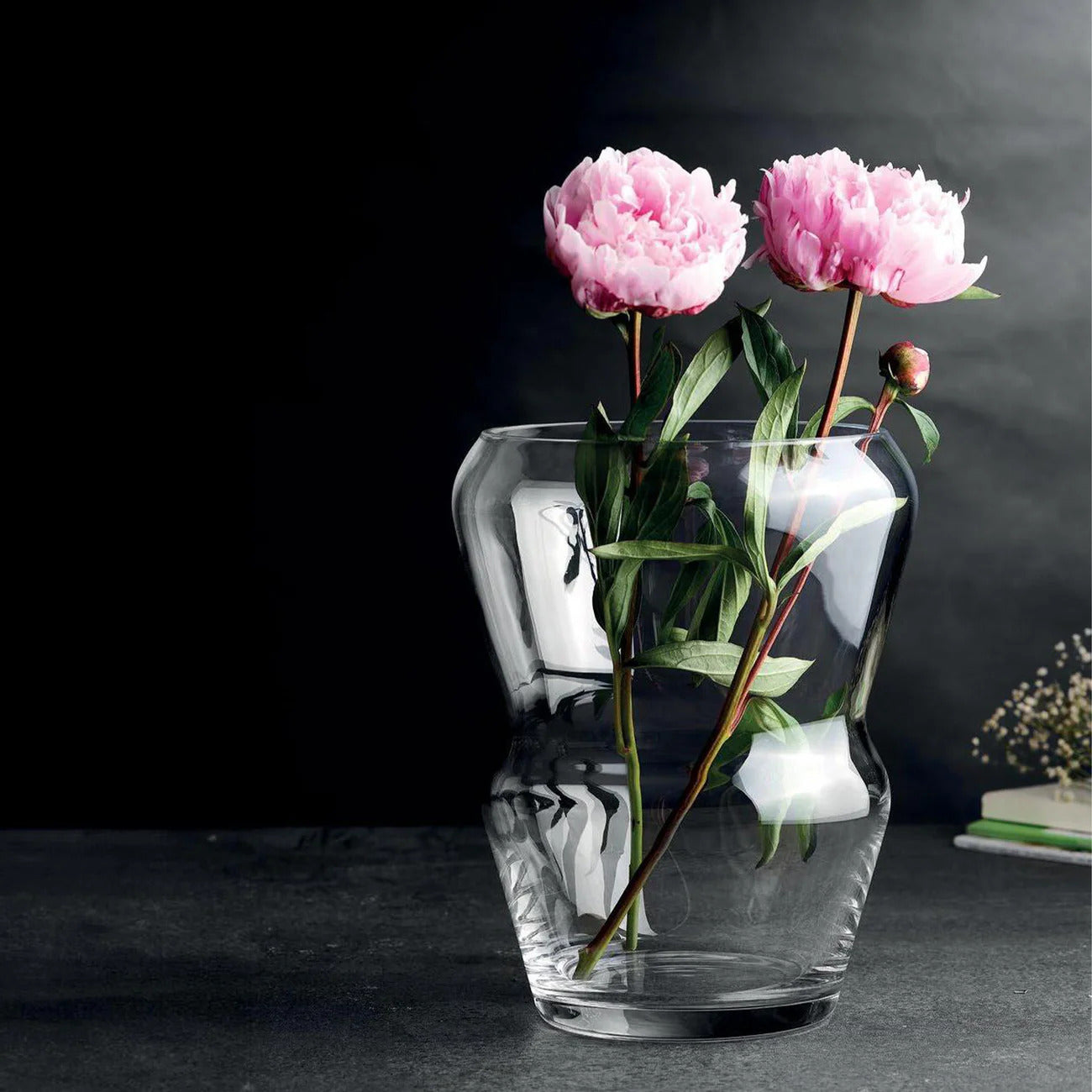 Pasabahce Crystallin PEKO Vase - H: 200 mm, Ø: 167 mm, 1 Stück