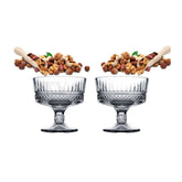 Elysia Eisschale 2er Stand-Eisbecher Schüssel 515ml - Moment der Nutzung - Doppelset