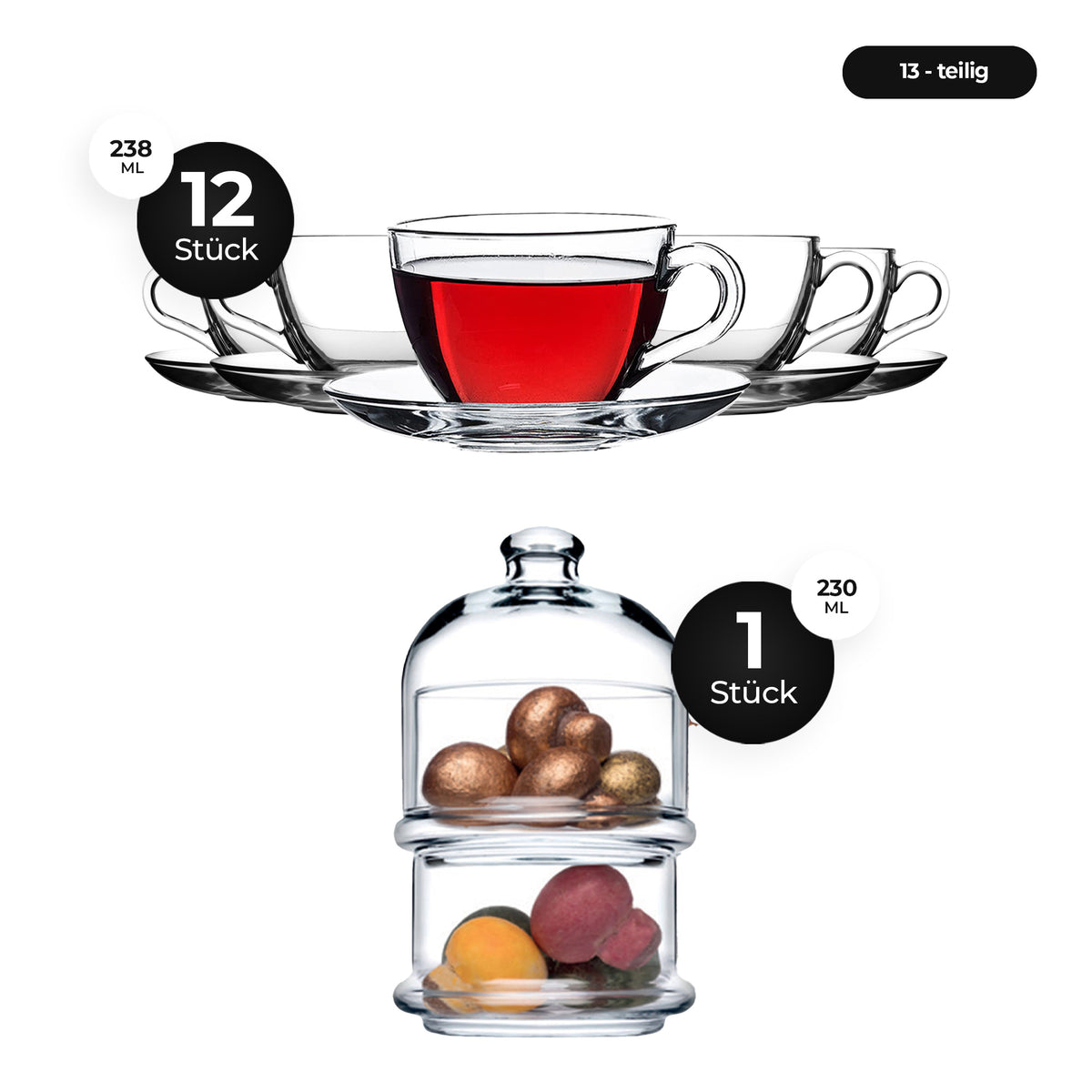 Kaffee & Dessert Set full image