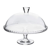 Pasabahce Servierplatte Patisserie Set Tortenständer, transparent