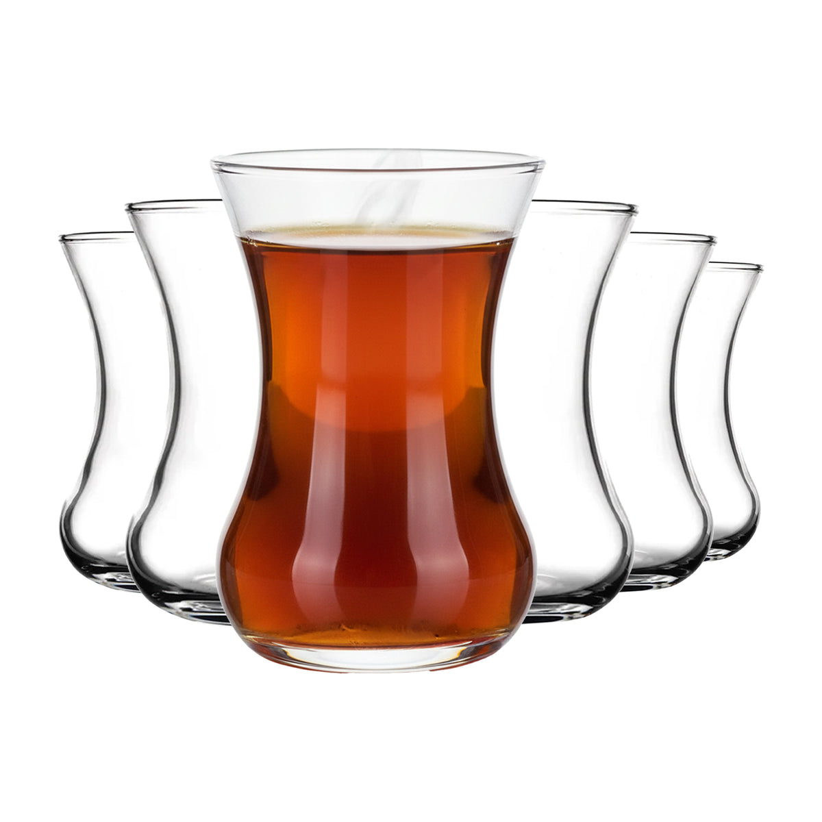 Pasabahce Vefa Teegläser, 6er-Set, 130 ml